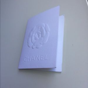 Authentic Chanel Camellia Receipt Holder